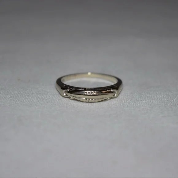 14k white gold ring - Picture 8 of 8